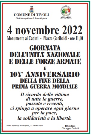 4 Novembre 2022