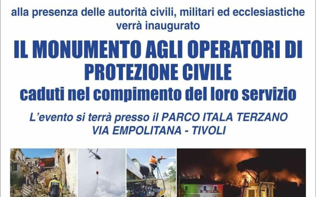 Monumento agli Operatori di Protezione Civile caduti nel compimento del loro servizio
