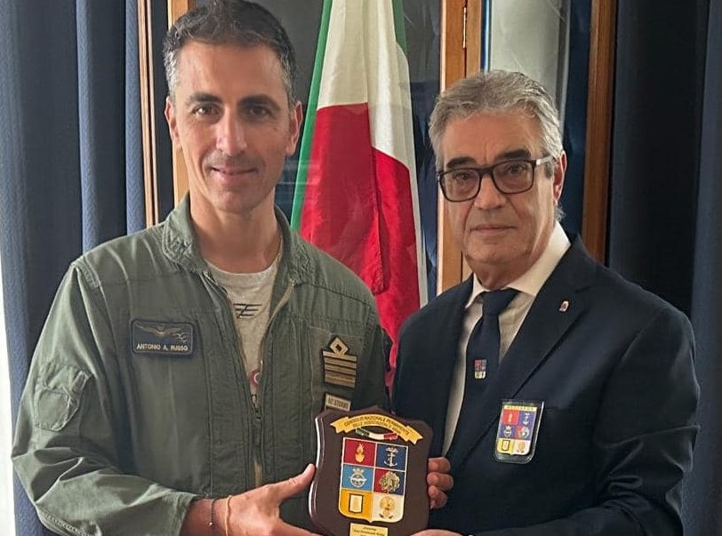 ASSOARMA Provinciale Roma incontra il Col. Antonio Angelo Russo presso l’Ufficio Comando dell’aeroporto Barbieri di Guidonia