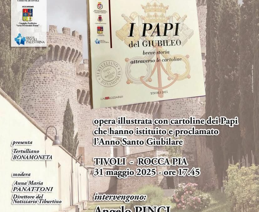 PRESENTAZIONE DEL VOLUME “I PAPI DEL GIUBILEO”